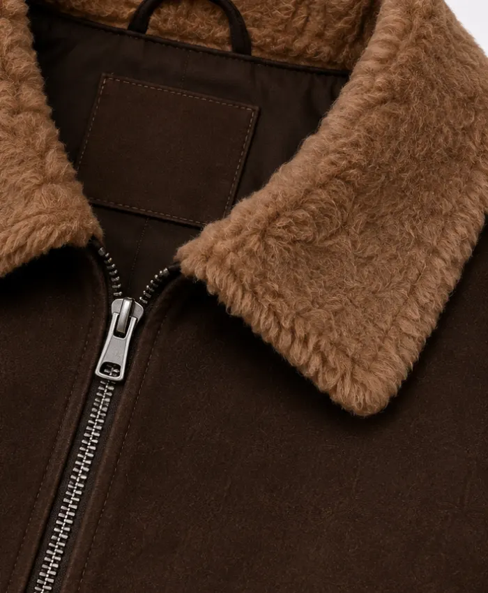 Coffner Brown Shearling Fur Jacket