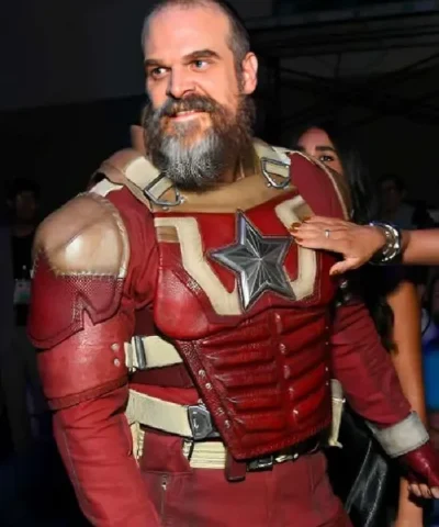 Buy Alexei Shostakov Movie Thunderbolts David Harbour Red Guardian Red Costume Leather Jacket