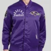 Buy Baltimore Ravens Modern Originals Purple Satin Jacket