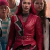 Buy Descendants Wicked Wonderland Kylie Cantrall Red Leather Jacket