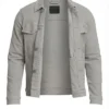 Buy Grand Theft Auto VI Jason Duval Grey Denim Jacket Sale