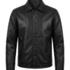 Buy James Bond 007 First Light Black Leather Jacket