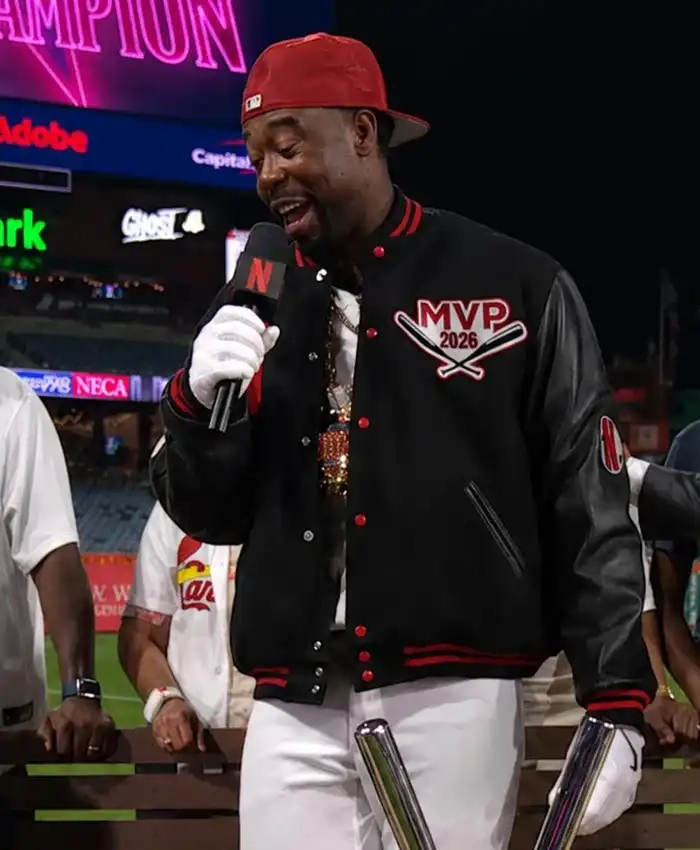 Buy Jordan Walker MVP 2026 Home Run Derby Black Varsity Jacket