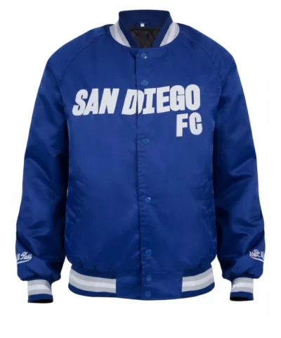 Buy San Diego FC Navy Blue Bomber Jacket