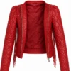 Buy Sitcom Hannah Montana Red Jacket For Sale