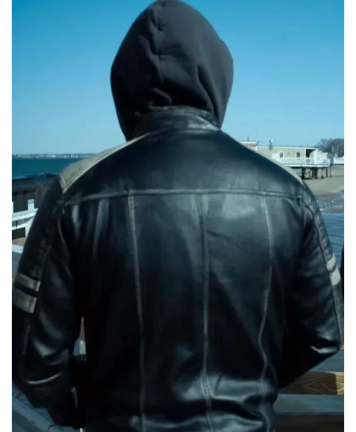 Casey Affleck The Instigators Cobby Biker Leather Jacket