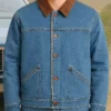 Charlie Heaton Stranger Things Season 05 Blue Denim Jacket