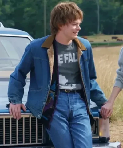 Charlie Heaton Stranger Things Season 05 Denim Jacket