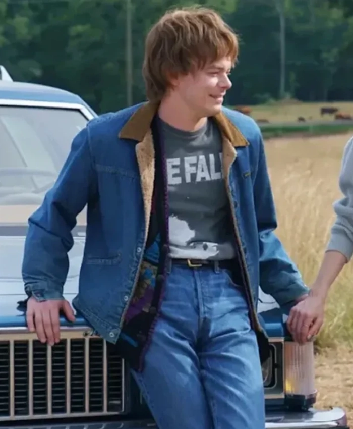 Charlie Heaton Stranger Things Season 05 Denim Jacket