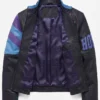 Charlotte Hornets Vintage Leather Jacket For Mens and Womens on Sale