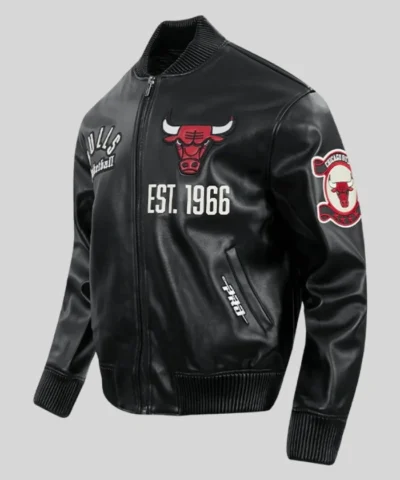 Chicago Modern Originals Black Leather Jacket