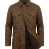 Chris Evans Avengers Doomsday Patch Pockets and Zipper Closure Tactical Field Jacket