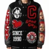 Chucky Since 1990 Good Guys Black and Grey Varsity Jacket 