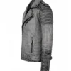Classic Quilted Leather Jacket