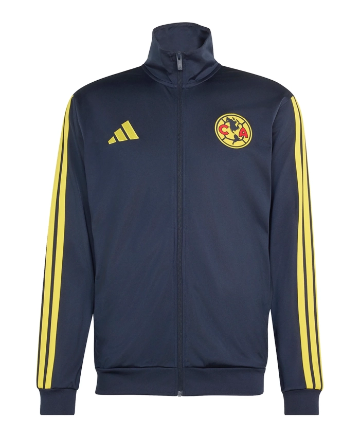 Club America Adidas 2026 DNA Unisex Zip Up Navy Track Jacket