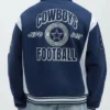 Dallas Cowboys Air Supremacy Full Snap Varsity Jacket