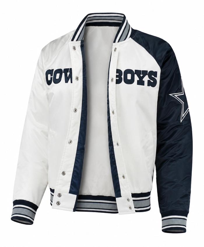 Dallas Cowboys Endzone Satin Jacket