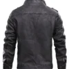 Dark Knight Black Leather Jacket