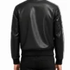 David Beckham World Cup 2026 Leather Track Jacket Back