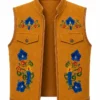 Descendants Wicked Wonderland Alexandro Floral Suede Vest