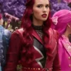 Descendants Wicked Wonderland Kylie Cantrall Red Leather Jacket On Sale