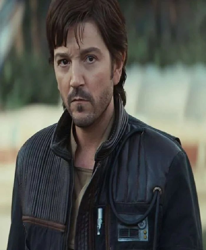 Diego Luna Andor Cassian Andor Black Jacket