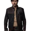 Diego Luna Andor Cassian Andor Leather Jacket