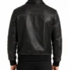 Mens Distressed A2 Bomber Leather Jacket