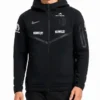 Erling Haaland Norway Nike Hooded Black Fleece Track Jacket
