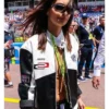 F1 Monaco Grand Prix Emily Ratajkowski Racing Leather Jacket