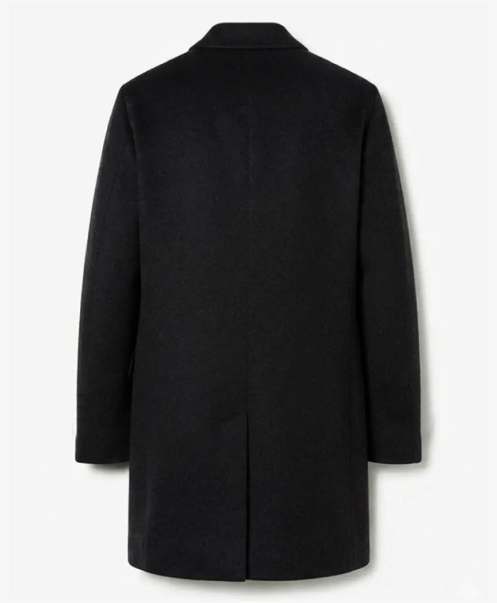 Frank Harkness Slow Horses 2026 Black Wool Coat