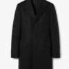 Frank Harkness Slow Horses Black Wool Coat