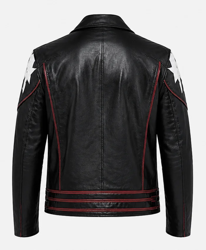 Freddie Mercury Leaher Jacket Back