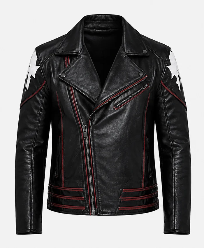 Freddie Mercury Leaher Jacket Front