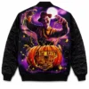 Freddy Krueger Satin Bomber Jacket