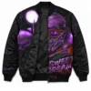 Freddy Krueger Zip Up Satin Jacket