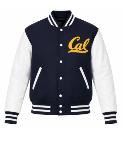 Get Cal Navy Blue and White Jacket