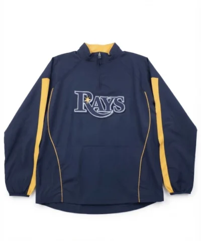 Get Now Tampa Bay Rays Cage Blue Jacket For Sale