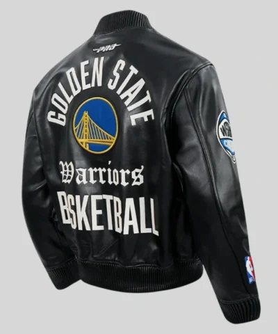 Golden State Warriors Modern Originals Black Jacket