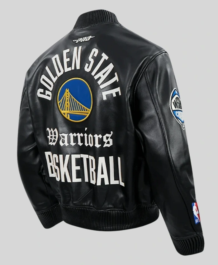 Golden State Warriors Modern Originals Black Jacket