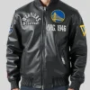 Golden State Warriors Modern Originals Leather Jacket