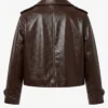 Gucci Cruise 2026 Brown Leather Jacket