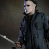 Halloween Michael Myers Grey Cotton Coat