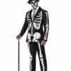 Halloween Skeleton Suit For Men and Women