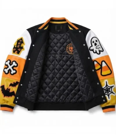 Halloween Spooky Special Boo Full Snap Jacket 