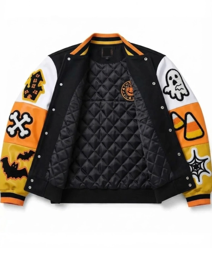 Halloween Spooky Special Boo Full Snap Jacket
