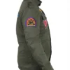 Harry Dean Stanton Crew Alien Nostromo Green Jacket