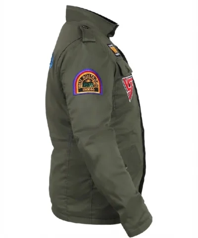 Harry Dean Stanton Crew Alien Nostromo Green Jacket