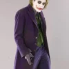 Heath Ledger Joker The Dark Knight Wool Coat