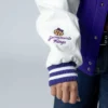 Hello Kitty Sacramento Kings Purple Varsity Jacket
